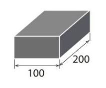 Брусчатка "Стандарт Коричневый" 100x200х40 (1 П.4, ЭДД 1.4) Колдиз в Королеве по низкой цене