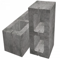 блок пескоцементный  стеновой рядовой (двухпустотный) скц-14л 390х140х188 кпр-пр-пс-390-100-f50-1350 rrdblok Королев купить
