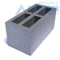 блок бетонный стеновой 190×190(188)x390 мм четырехщелевой а-строй Королев купить