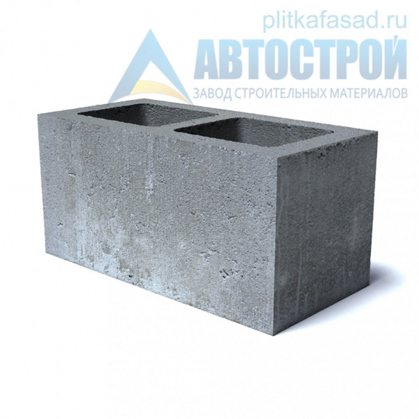 Блок бетонный стеновой 190x190x390 мм пустотелый А-Строй в Королеве по низкой цене