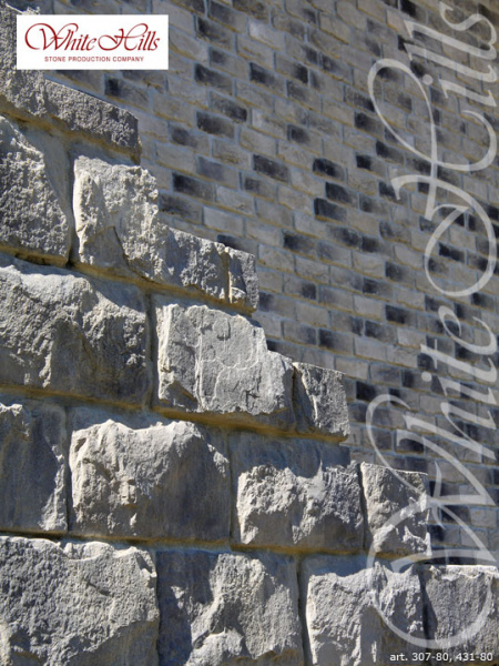 Искусственный декоративный камень Шеффилд 431-80+436-80 углы White Hills в Королеве по низкой цене